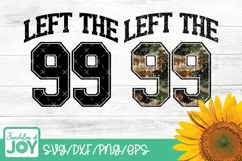 Left the 99 svg, Bible verse png, Christian Camouflage Product Image 5
