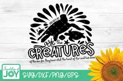 Creatures of the sea svg, Bible verse svg, Summer svg Product Image 1
