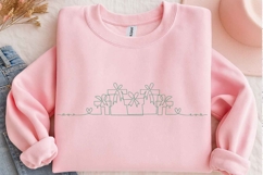 Christmas Line art Bundle, Continuous LIne art png svg Product Image 7