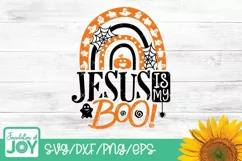 Jesus is my Boo svg, Christian Halloween svg, Rainbow svg Product Image 1