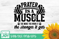 Christian Fitness svg, Religious Workout, Gymn svg Product Image 1