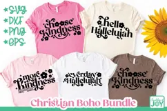 Choose Kindness svg, Hallelujah png, Christian Boho Product Image 9