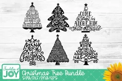 Christmas trees svg, Christmas Bible Verses svg Product Image 1