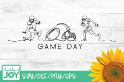 Men's Game Day svg, American Football png Product Image 1