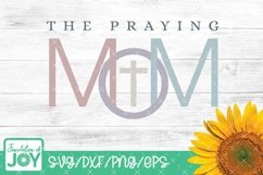This mom prays, Praying Png, Mom Praying svg, Christian svg Product Image 1