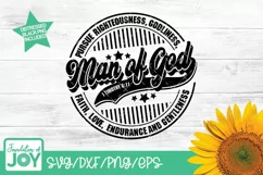Man of God svg, BIble Verse svg, Father's Day svg Product Image 2