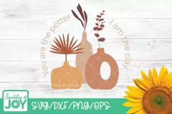 You are the potter I am the clay svg, Pottery svg Product Image 1
