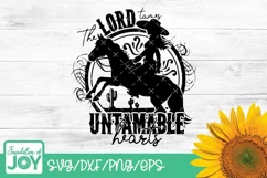 Bible Verse, Christian Western svg, Cowgirl svg Product Image 1