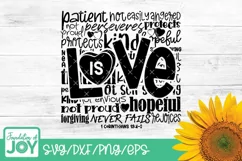 1 Corinthians 13 svg, Christian Valentines Day png Product Image 1