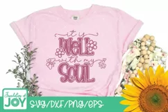 Well with my soul svg, Christian quote svg, Religious svg Product Image 2