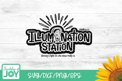 Illumination Station svg, Vacation Bible School png Product Image 1