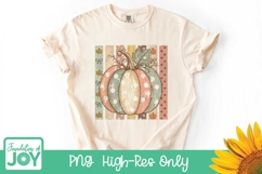 Rustic Pumpkin png, pumpkin sublimation, Polka Dot Fall png Product Image 1