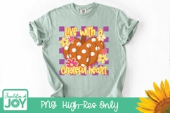 Grateful Heart png, Halloween Sublimation, Pumpkin png Product Image 2