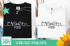 Para svg, paraprofessional png, continuous line art, school Product Image 2