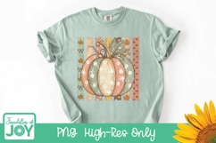 Rustic Pumpkin png, pumpkin sublimation, Polka Dot Fall png Product Image 2