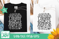 Created with a purpose svg, wildflower christian shirt png Product Image 2