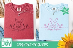 Happy Easter Line art svg, easter png, continuous line art Product Image 4