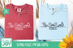 School Coach svg, continuous line png, coach line art Product Image 3