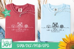 life is better with a persian svg, continuous line art Product Image 3