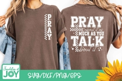 Pray about it before you talk about it png, christian shirt Product Image 4