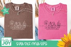 Camping Adventures svg, continuous line art, campfire png Product Image 4