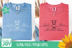 Life is better with a Jack Russell Terrier svg, monoline png Product Image 4