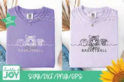 Tigers Mascot Line Art, football svg, basketball Product Image 4