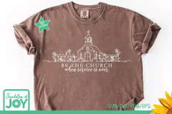 Be the Church svg, Continuous line png, Church Outline png Product Image 5