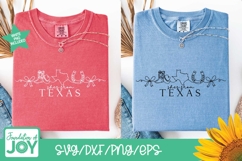 She's from Texas svg, continuous line art, trendy texas png Product Image 5