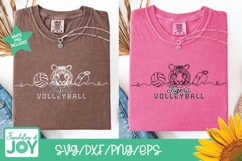 Tigers Mascot Line Art Bundle, football svg, basketball Product Image 6