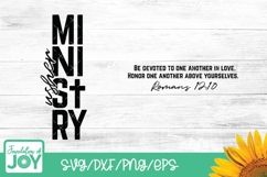 Usher Ministry svg, front and back art, church ministry png Product Image 1