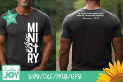 Usher Ministry svg, front and back art, church ministry png Product Image 2