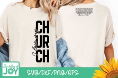 I love my church svg, Romans 12:4-5 shirt art, church family Product Image 2