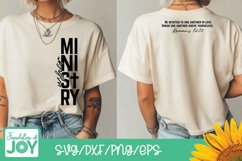 Usher Ministry svg, front and back art, church ministry png Product Image 3