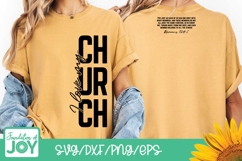 I love my church svg, Romans 12:4-5 shirt art, church family Product Image 4