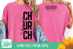 I love my church svg, Romans 12:4-5 shirt art, church family Product Image 6