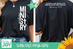 Usher Ministry svg, front and back art, church ministry png Product Image 5