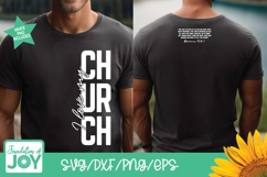I love my church svg, Romans 12:4-5 shirt art, church family Product Image 8