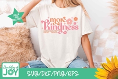 More Kindness svg, Christian Boho quote svg, Bible Verse Product Image 2