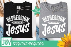 Speak the name Jesus svg, Depression, Mental Health png Product Image 2