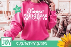 Choose Kindness svg, Christian Boho quote svg Product Image 3
