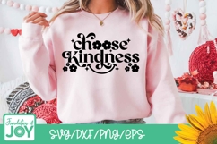 Choose Kindness svg, Christian Boho quote svg Product Image 4