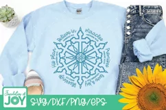 Snowflake svg, Faith, Believe svg, Bible verse svg Product Image 3