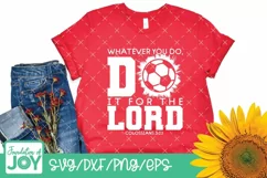 Christian Sports svg, Soccer svg, Bible Verse svg Product Image 2