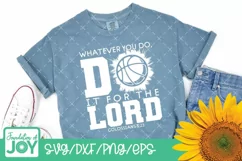Christian Sports svg, Basketball svg, Bible Verse svg Product Image 2