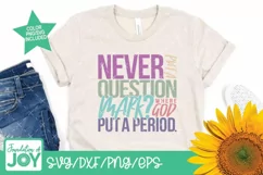 Faith saying svg, Bible Quote Png, God quotes Product Image 2