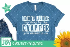 Christian quote svg, My story, Don't Judge Product Image 3