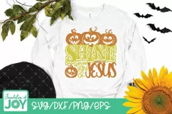 Shine with the light of Jesus svg, KIds Halloween svg Product Image 2