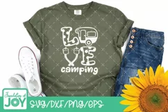 Love Camping svg, Camper svg, Smores svg, Camping svg Product Image 2