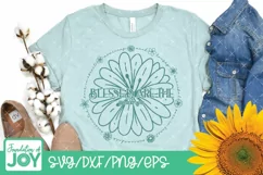 The Beatitudes svg,Flower svg, Wildflowers svg, Bible Verse Product Image 2